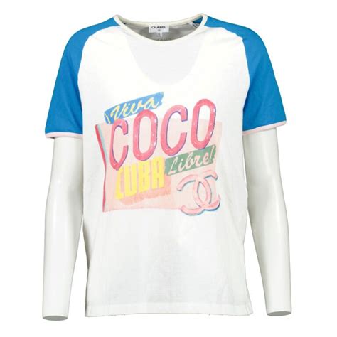 cuba libre coco chanel chal long|Chanel Viva Coco Libre Cuba Tee Size M 2017 .